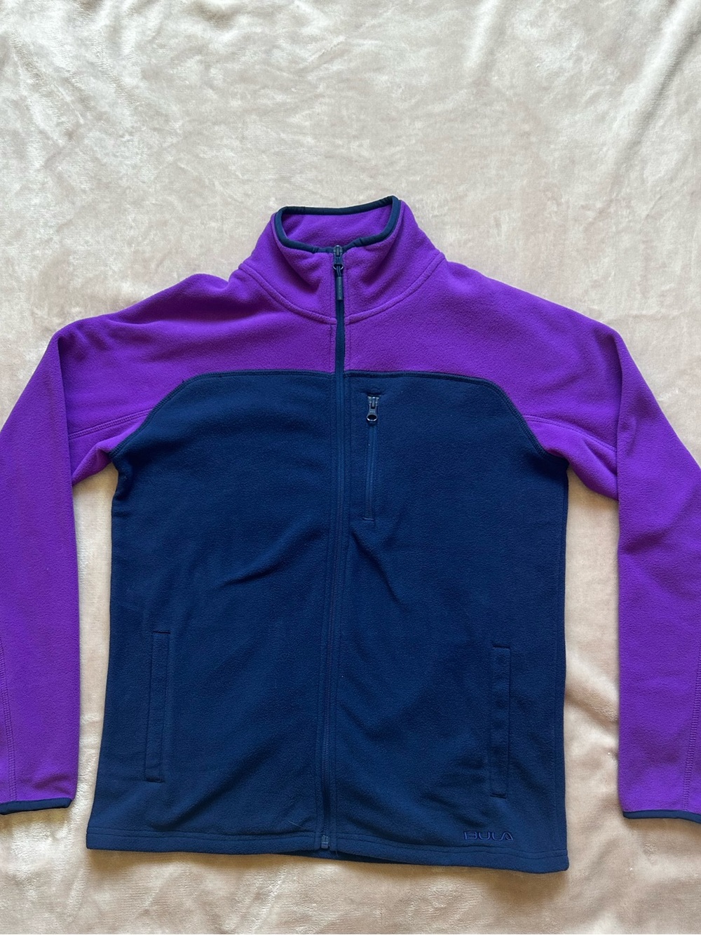 BULA Colorblock Full-Zip Fleece Jacket  Size S/P